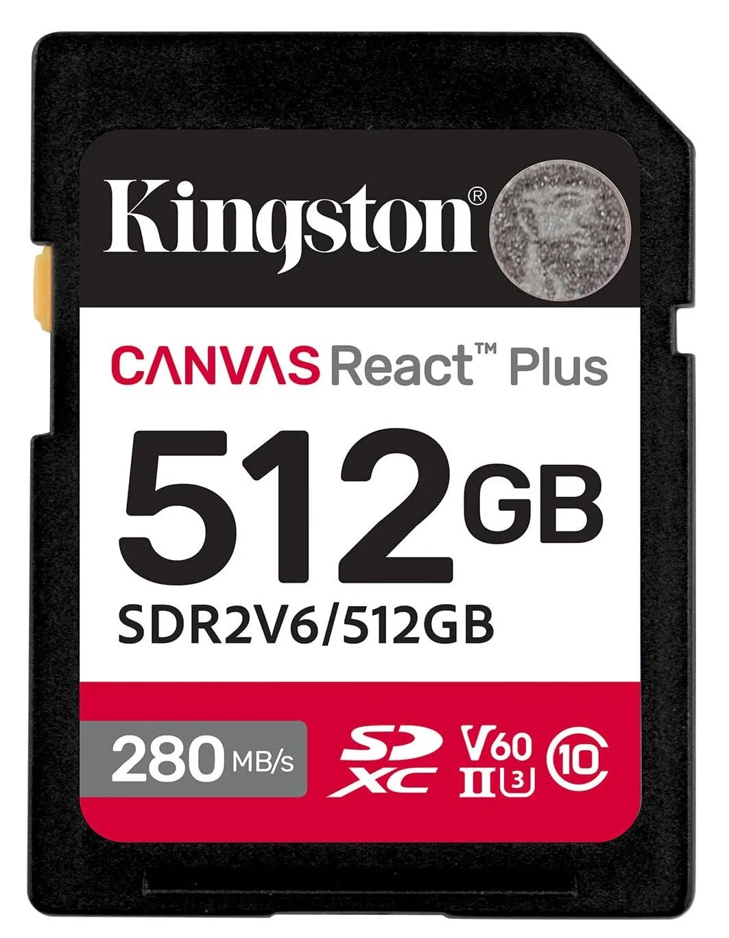 Karta pamięci Kingston Canvas React Plus SDXC 512GB