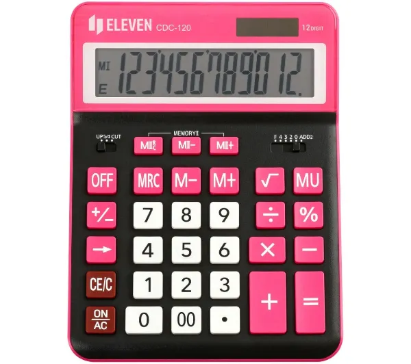 Eleven CDC120BKRD Czarno-różowy