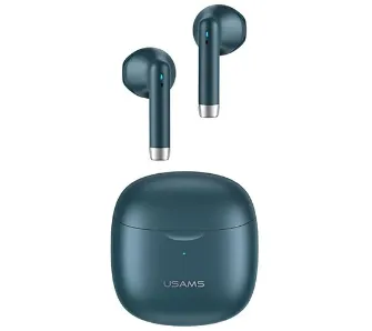 Słuchawki bezprzewodowe USAMS IA Series BHUIA03 Douszne Bluetooth 5.1 Granatowy