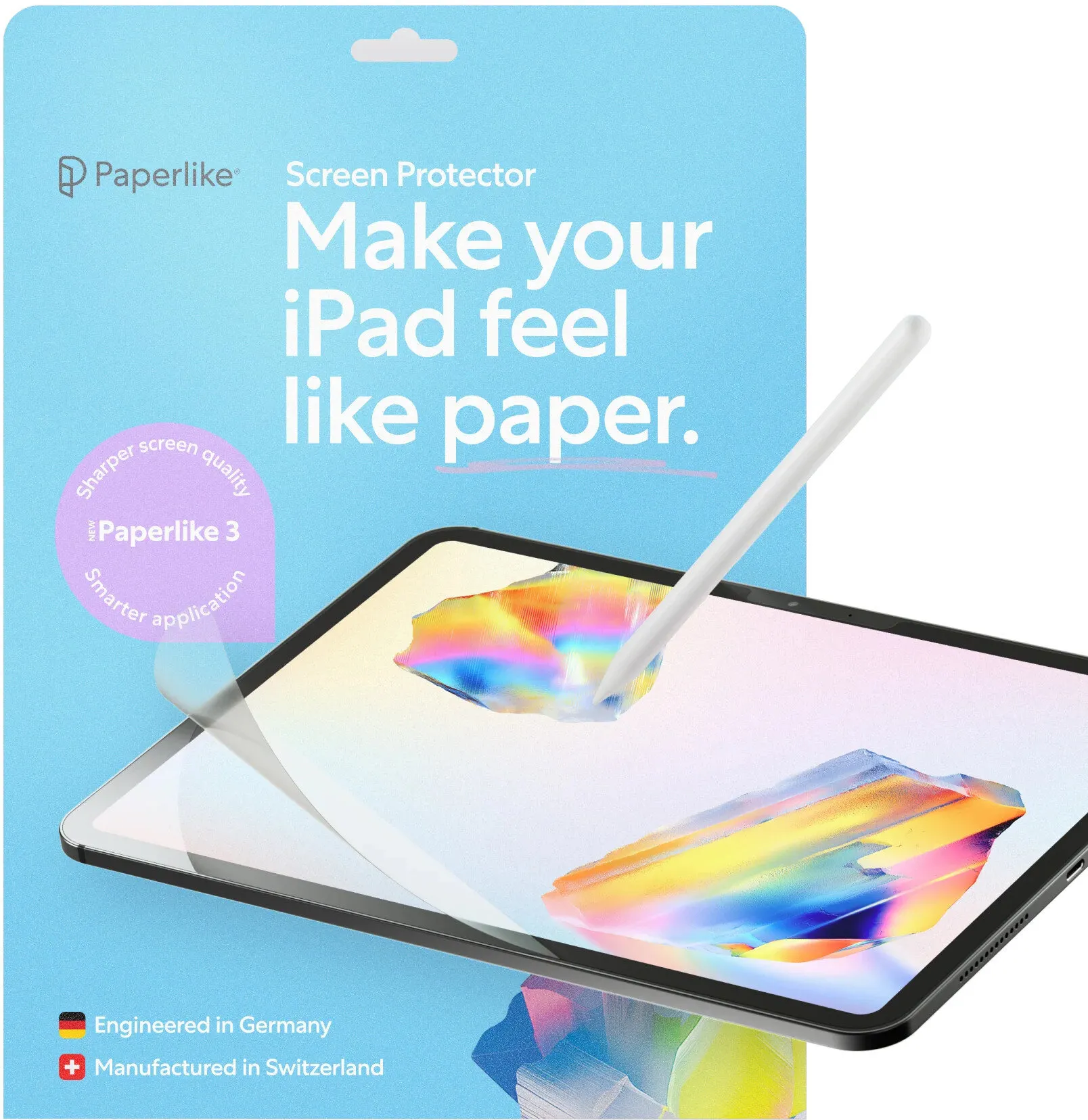 Folia ochronna Paperlike Paperlike 3 Screen Protector do iPad Air 13" M4/M3/M2, Pro 13" 2025 2 sztuki