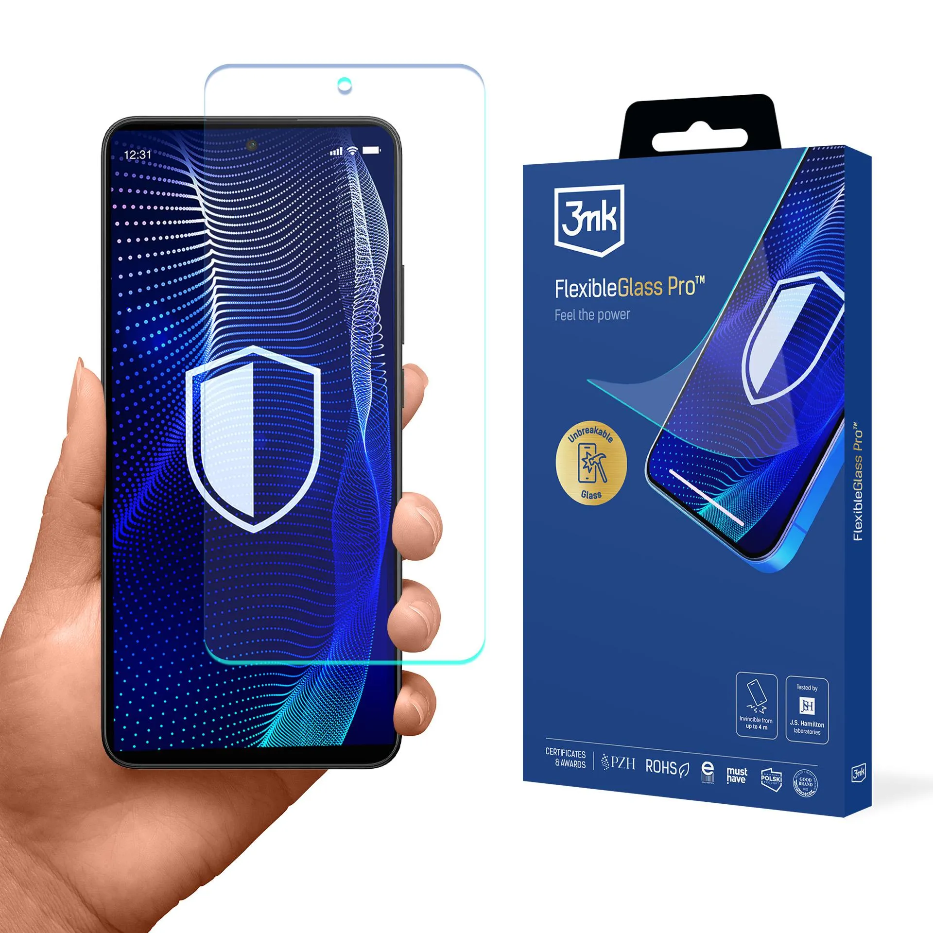 Szkło hybrydowe 3mk FlexibleGlass Pro do OnePlus Nord CE5