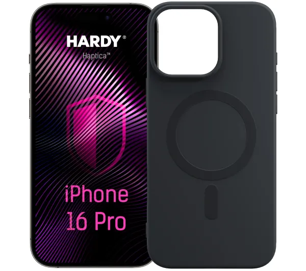 3mk Hardy Haptica MagCase do iPhone 16 Pro Czarny