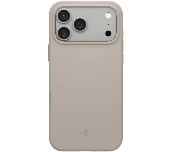 Spigen Silicone Fit MagSafe do iPhone 17 Pro Beżowy