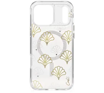 Etui UNIQ Coehl Maree Magnetic Charging do Apple iPhone 17 Pro Max Srebrny