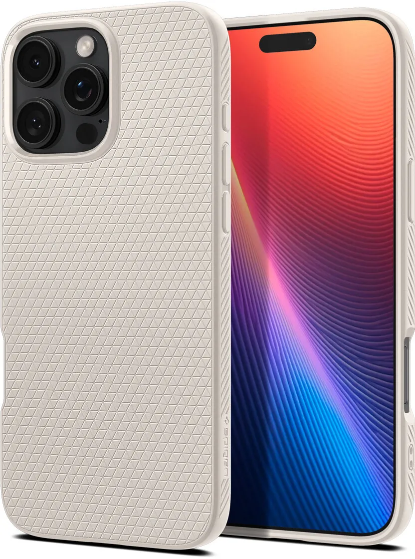 Etui Spigen Liquid Air do iPhone 16 Pro Max Beżowy