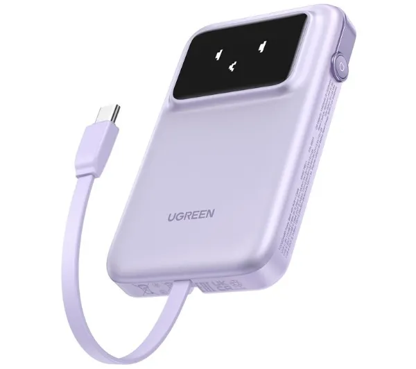 UGREEN PB511 10000 mAh 30W Fioletowy