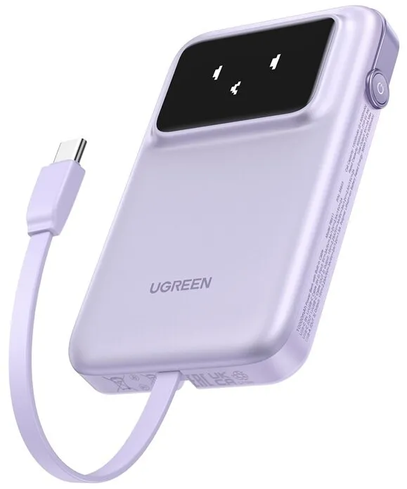 Powerbank UGREEN PB511 10000 mAh 30W Fioletowy