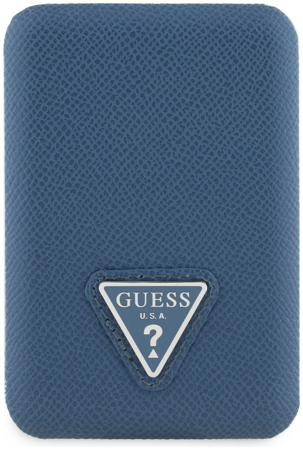 Powerbank Guess Grained Triangle MagSafe 5000 mAh 20W Niebieski
