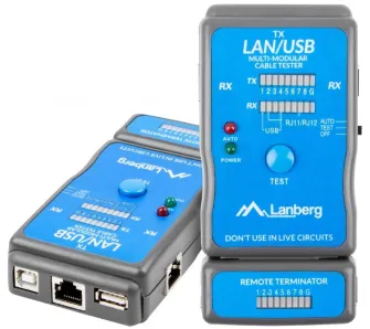 Tester kabli Lanberg NT-0403