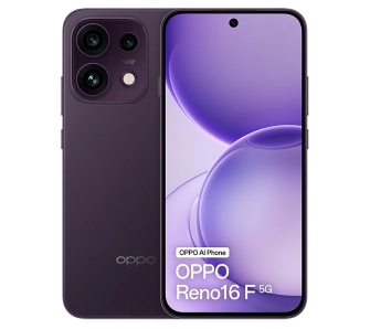 Smartfon OPPO Reno16F 5G 8/256GB Funkcje AI 6,57" 120Hz 50Mpix Fioletowy