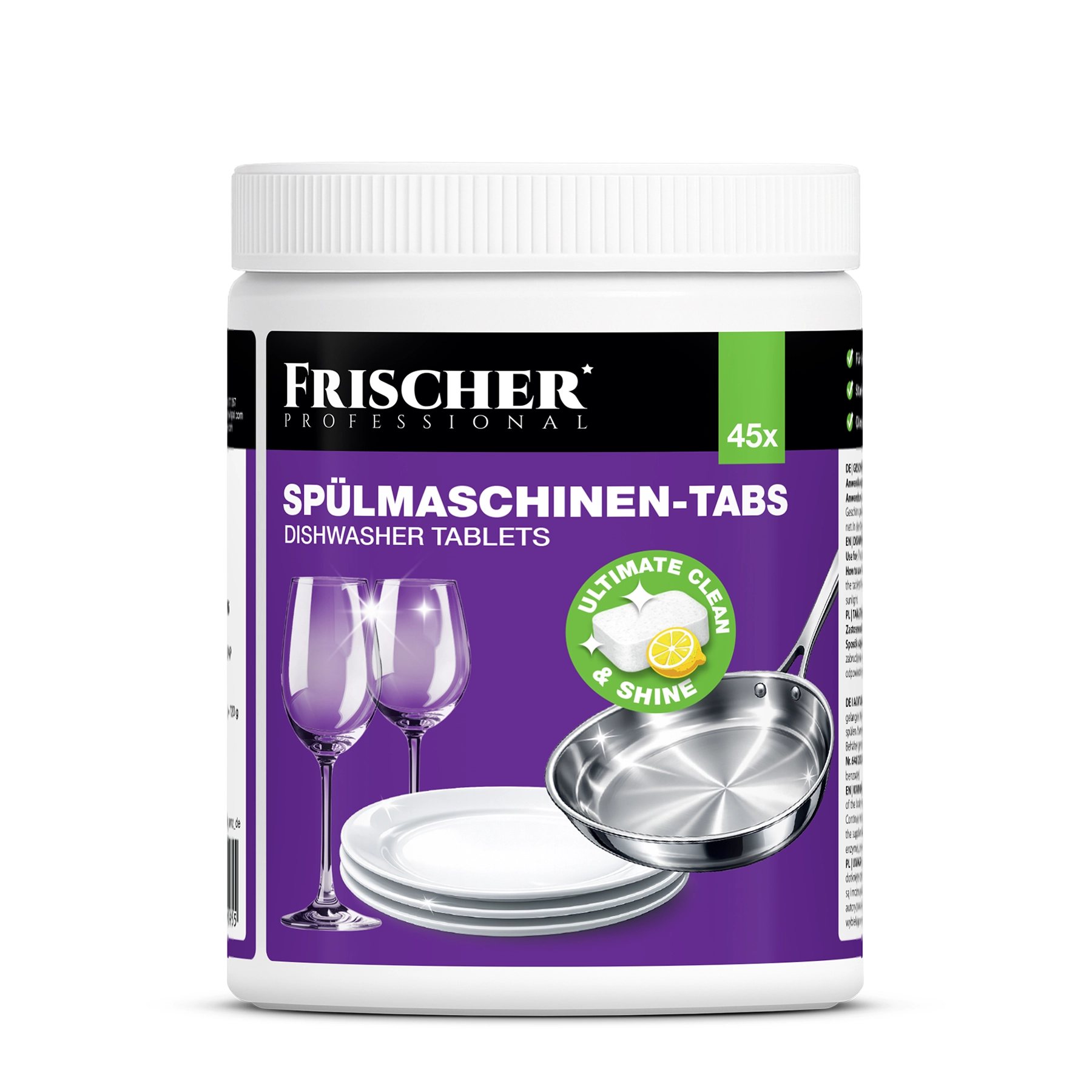 Tabletki do czyszczenia zmywarki Frischer FR00289 45szt.