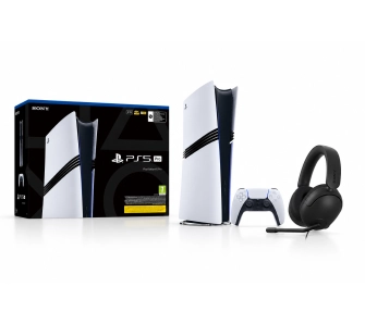 Konsola Sony PlayStation 5 Pro (PS5) 2TB + Słuchawki Przewodowe INZONE H3 Czarny