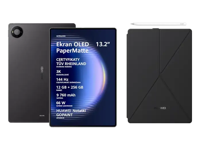 Tablet Huawei MatePad Pro Max 13,2" 12/512GB Wi-Fi Szary + Klawiatura + Rysik M-Pencil Pro