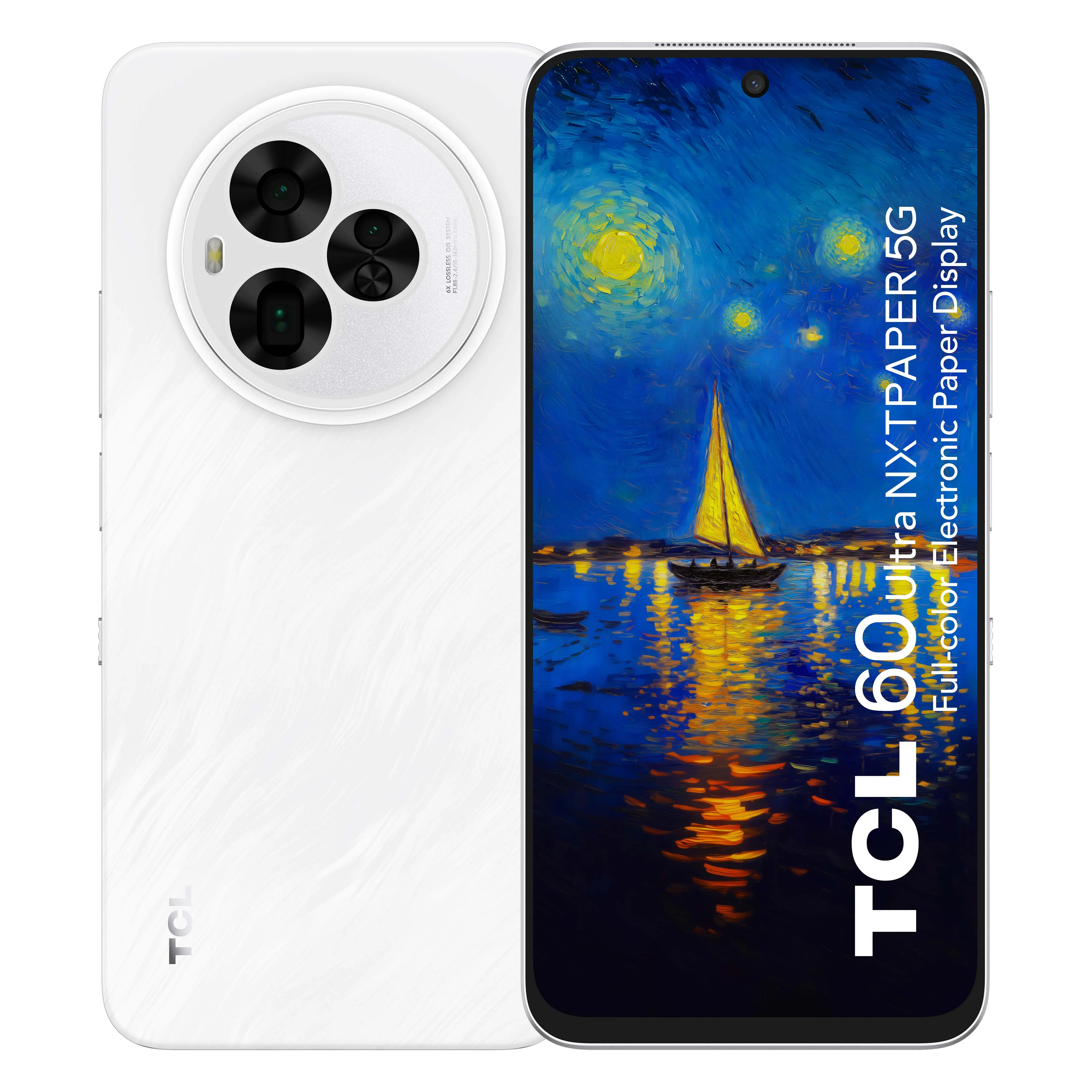 Smartfon TCL NXTPAPER 60 Ultra 5G 12/512GB 7,2" 120Hz 50Mpix Biały