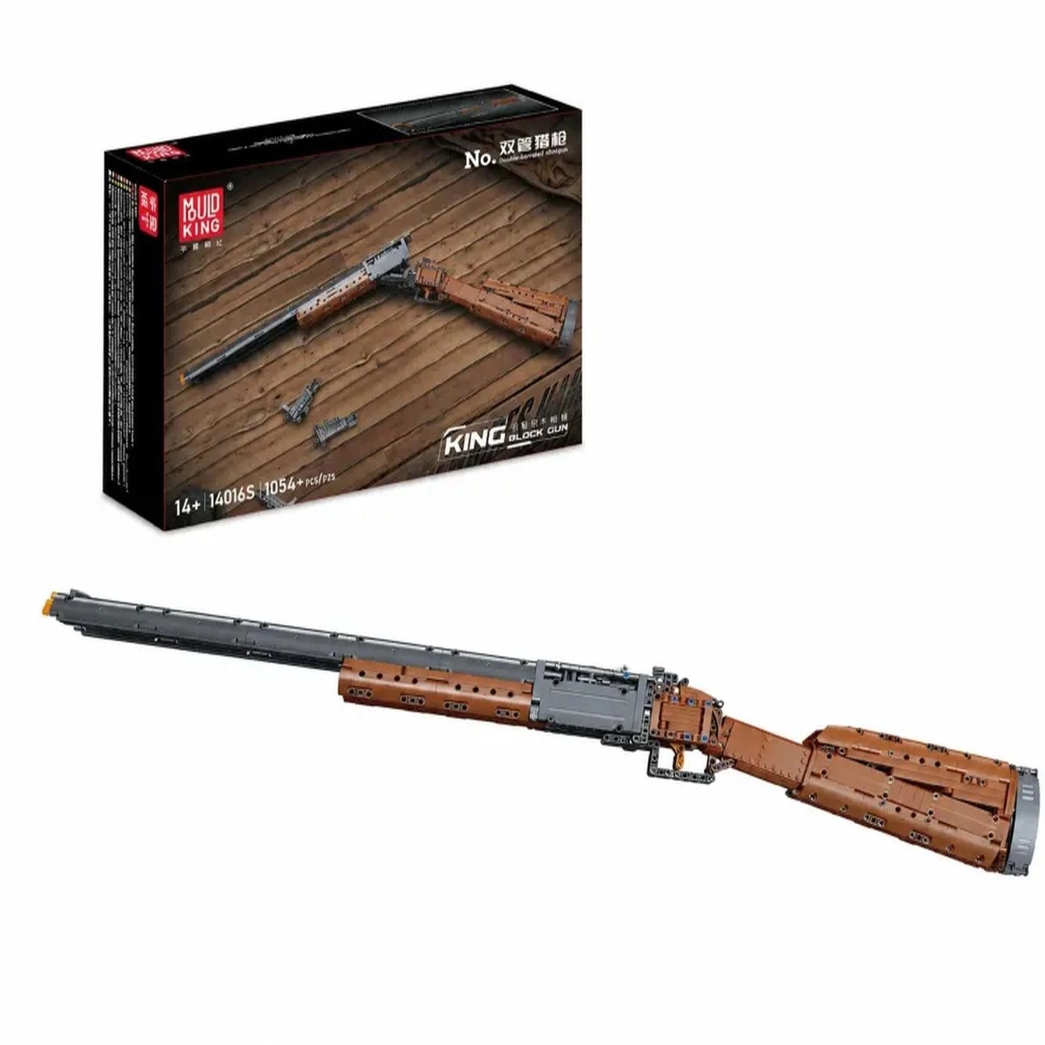 Klocki Mould King MK14016S Double Barrel Shotgun Klocki plastikowe 1054 elementów
