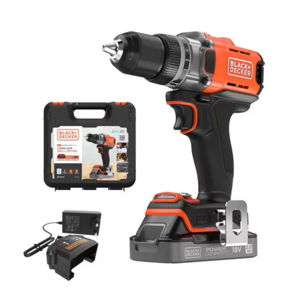 Wiertarko-wkrętarka Black&Decker BCD382D1XK-QW
