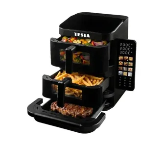 Air fryer Tesla AirCook TrioZone Q636 XXL 2800W 14,5l