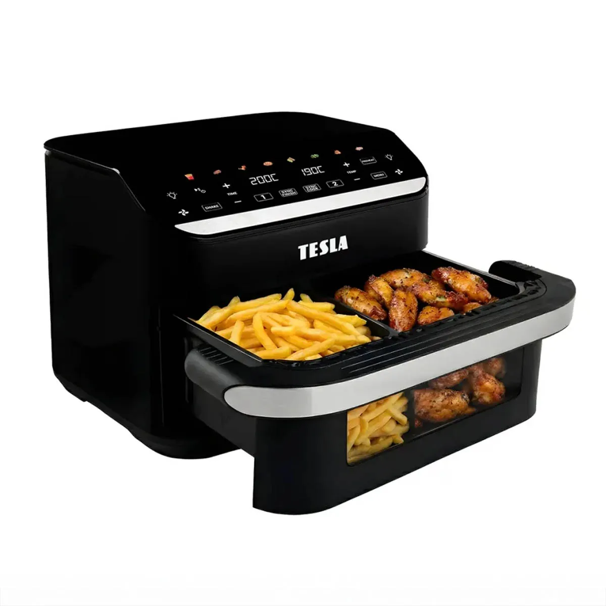 Air fryer Tesla AirCook DualHeat QD575 XXL 2900W 10l