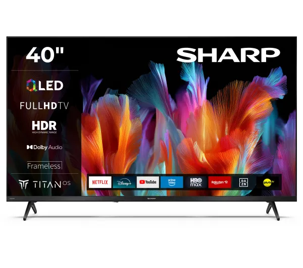 Sharp 40JF3755E 40" QLED Full HD Smart TV TitanOS DVB-T2