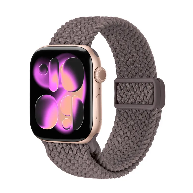 Pasek Crong Wave Band do Apple Watch 38/40/41/42mm Brązowy