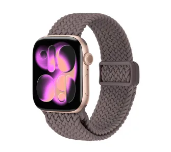 Pasek Crong Wave Band do Apple Watch 38/40/41/42mm Brązowy