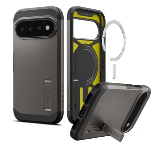 Etui Spigen Tough Armor Magsafe Google Pixel 11 Pro Tytanowy