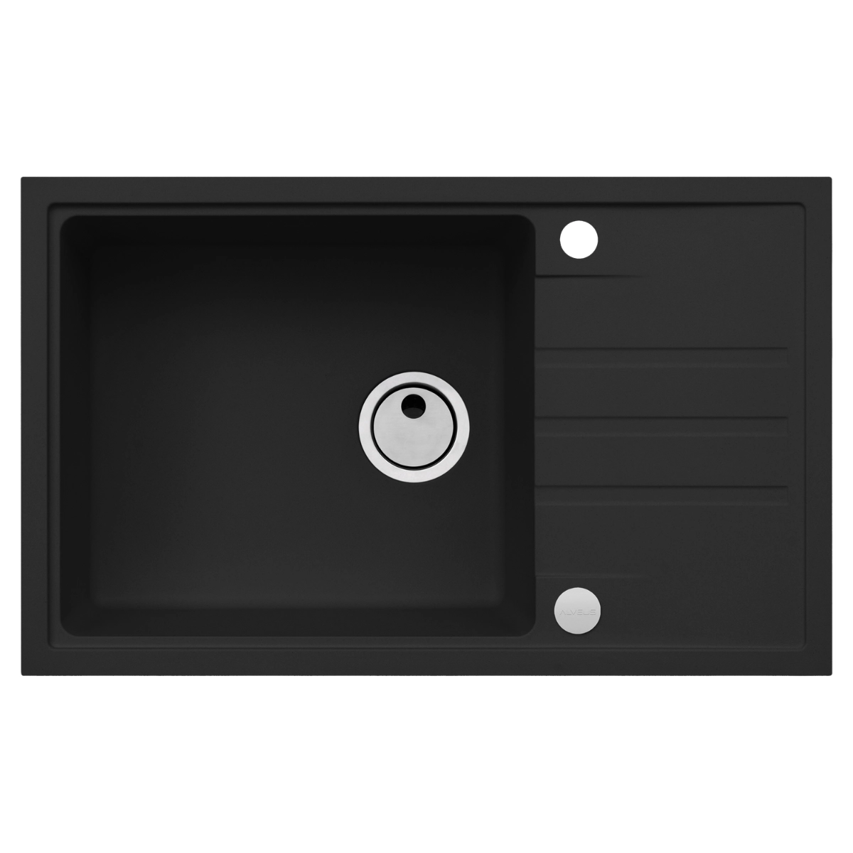 Zlewozmywak Alveus INTERMEZZO 130 D.Black 1313090 Granital Czarny