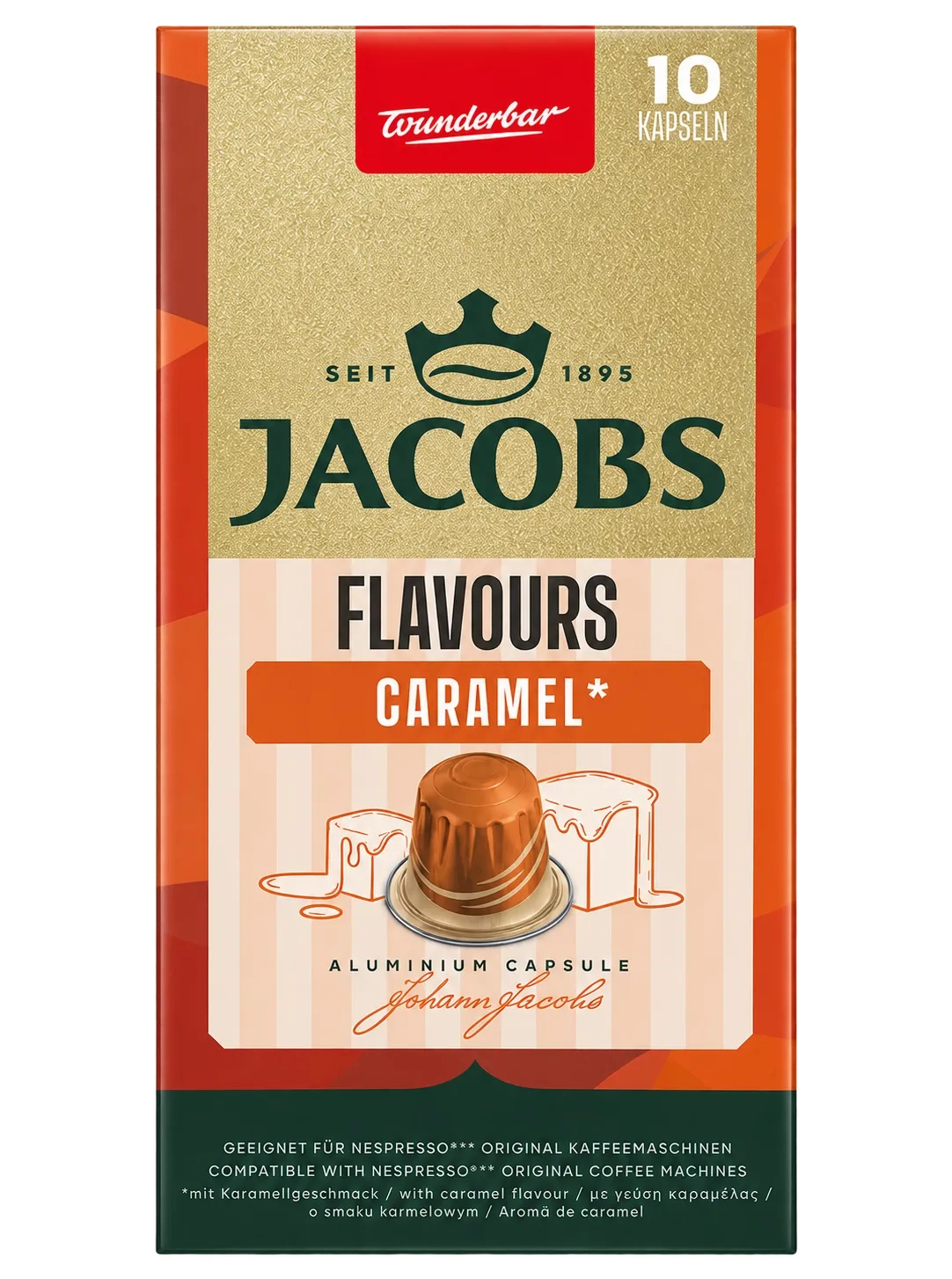 Kapsułki Jacobs Espresso Caramel 10szt.