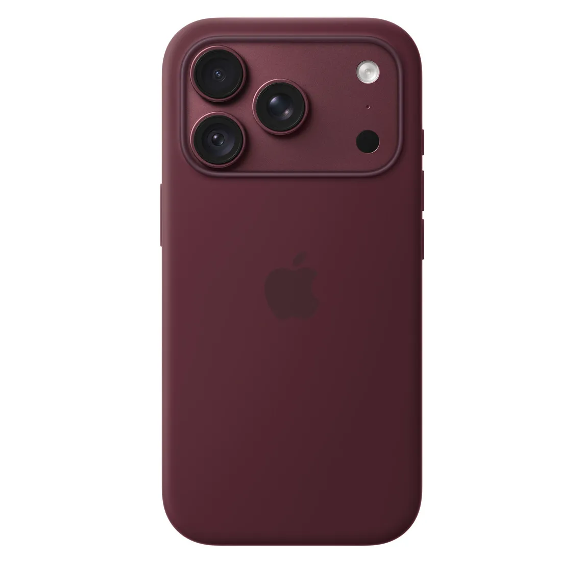 Etui Apple Silicone Case z MagSafe do iPhone 18 Pro Burgund