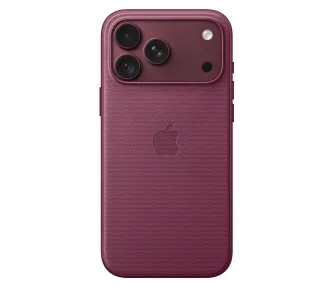 Etui Apple z tkaniny TechWoven z MagSafe do iPhone 18 Pro Max Rubinowa morwa