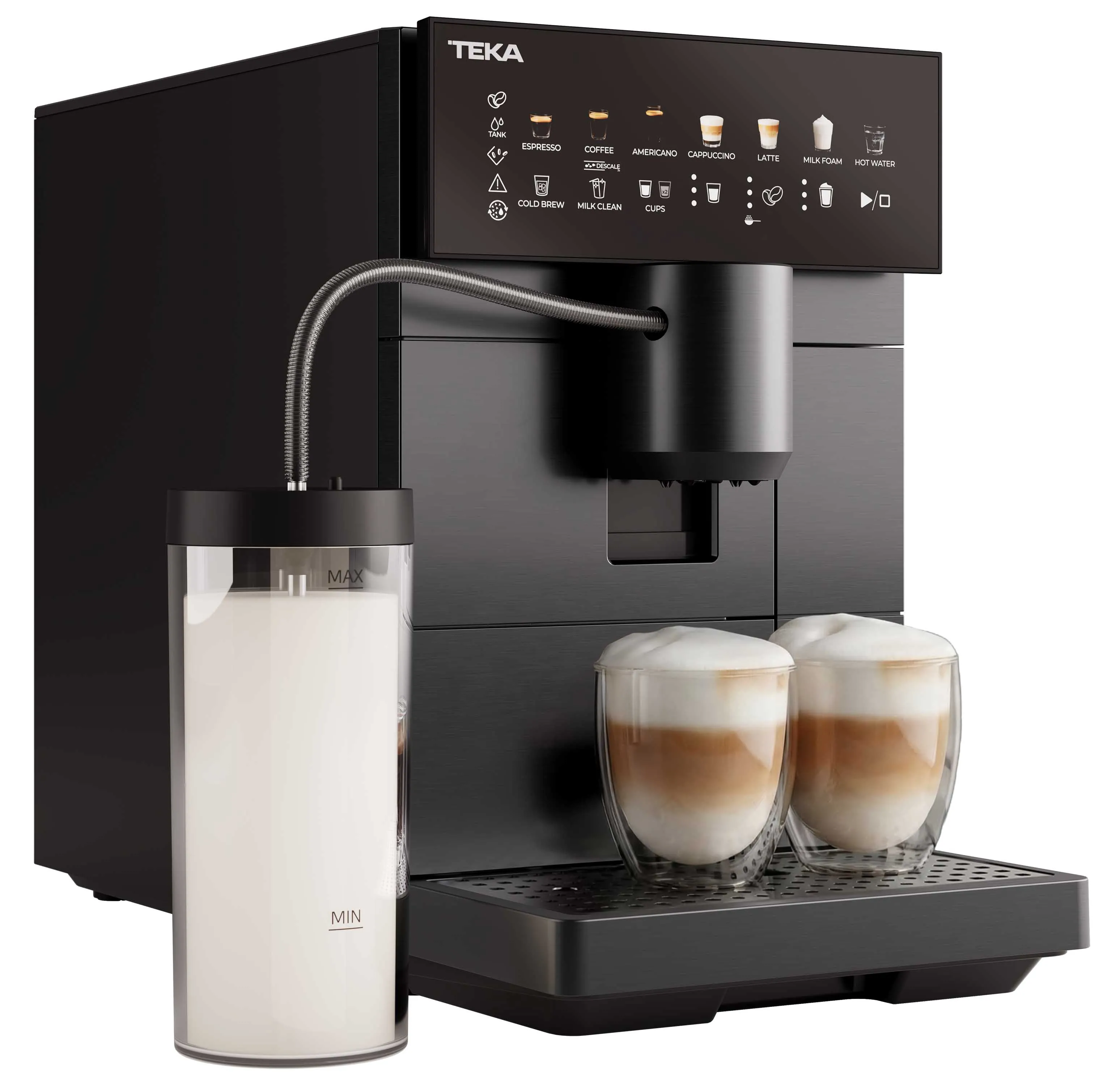 Ekspres Teka Barista Latte CMF4F08ADI Kawa na zimno Szerokość 22cm