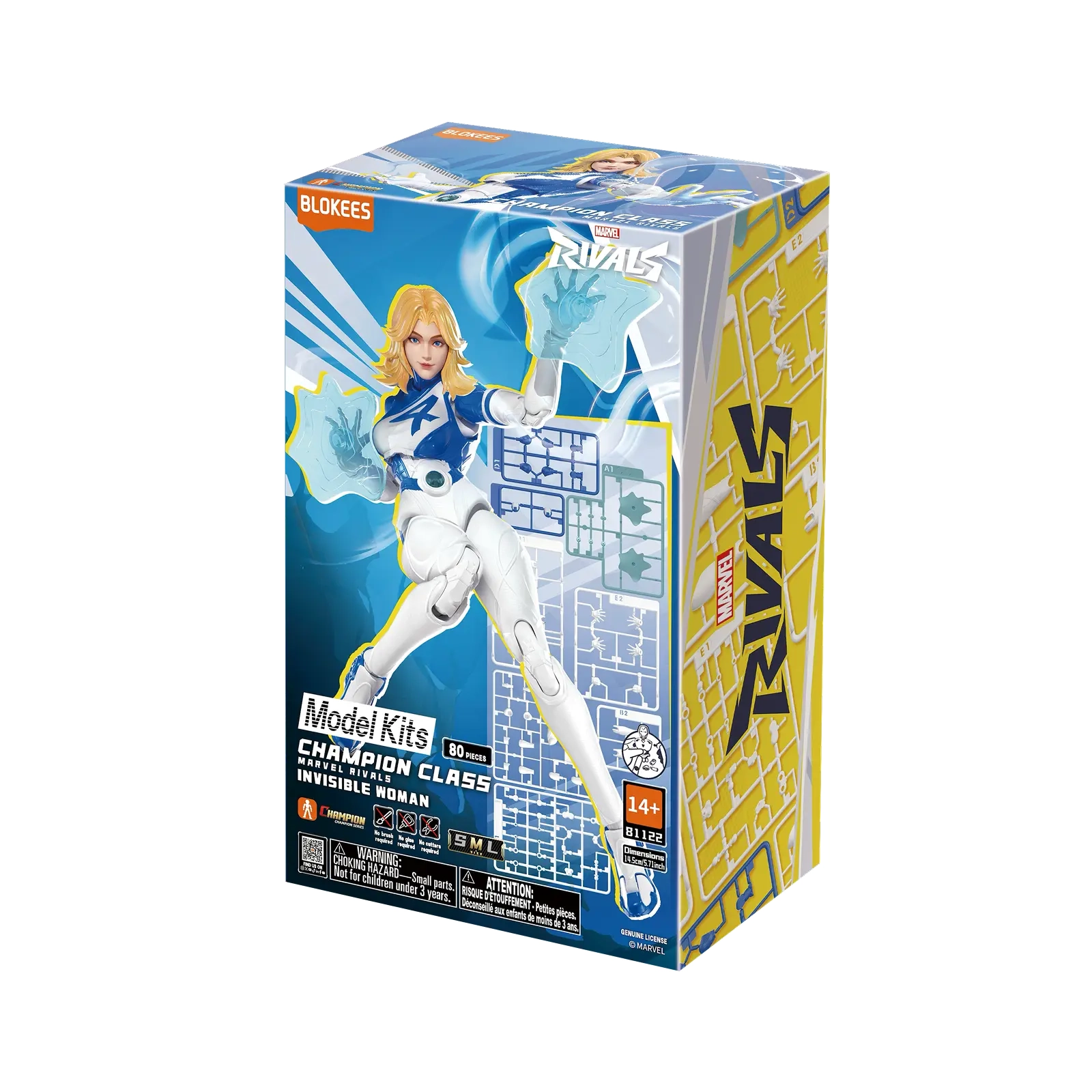 Figurka Blokees Marvel Rivals - Champion Class 11 Invisible Woman