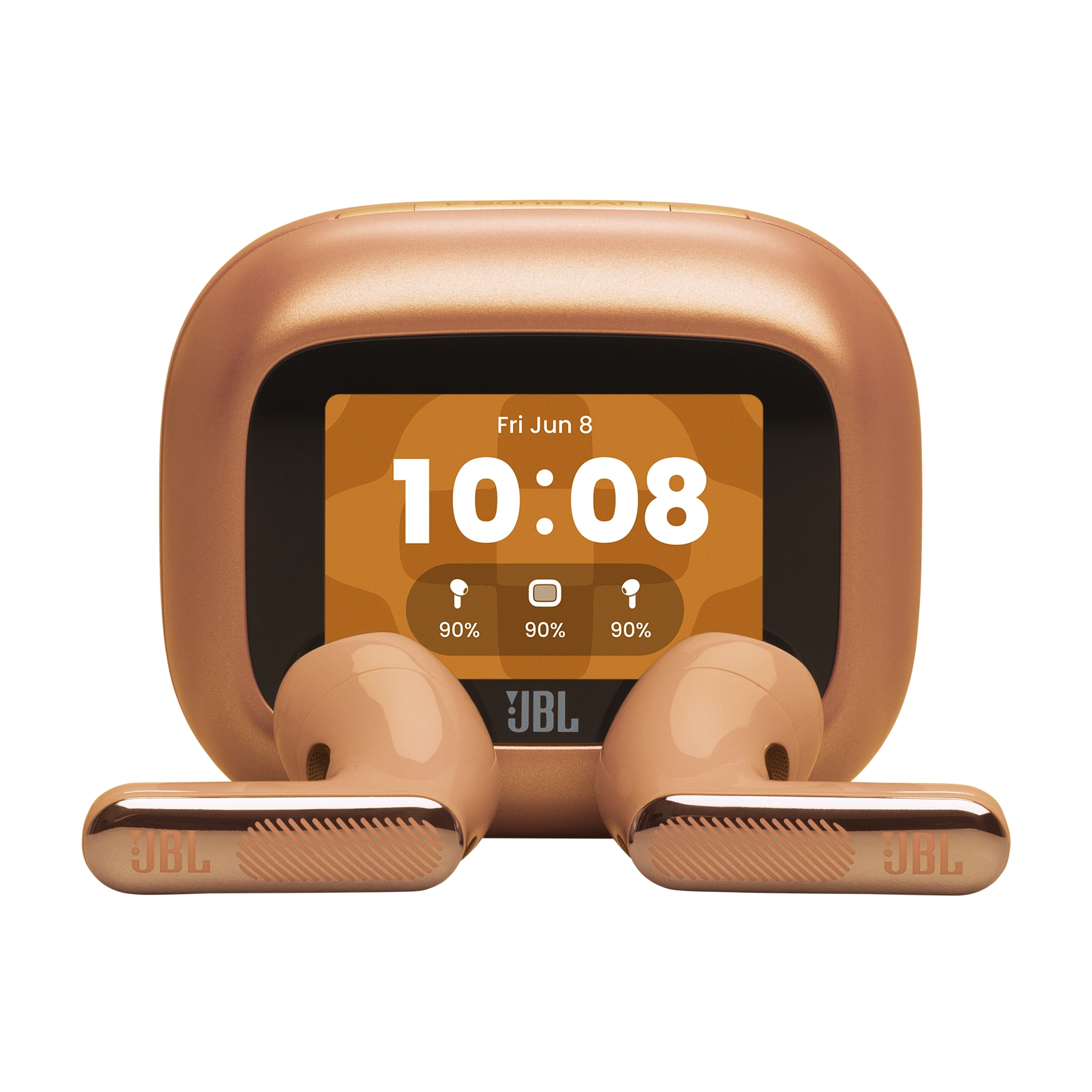 Słuchawki bezprzewodowe JBL Live Flex 4 Douszne Bluetooth 6.0 Pomarańczowy