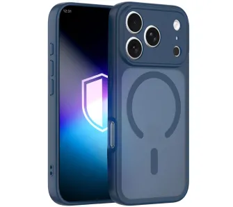 Etui 3mk Misty MagCase do iPhone 18 Pro / 17 Pro Granatowy