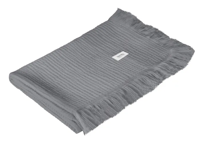 Kocyk Lionelo Muslin Blanket Grey