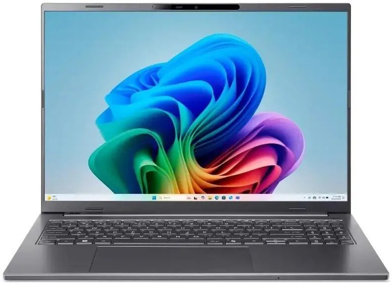 Laptop Acer Aspire A16-A71M 16" 120Hz Ryzen AI 7 445 16GB RAM 512GB Dysk SSD Win11 Szary Funkcje AI