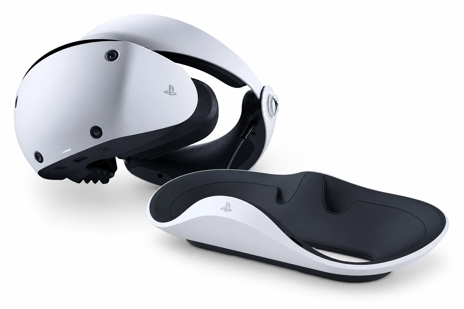 Okulary VR Sony PlayStation VR2 + stacja ładowania kontrolera PlayStation VR2 Sense