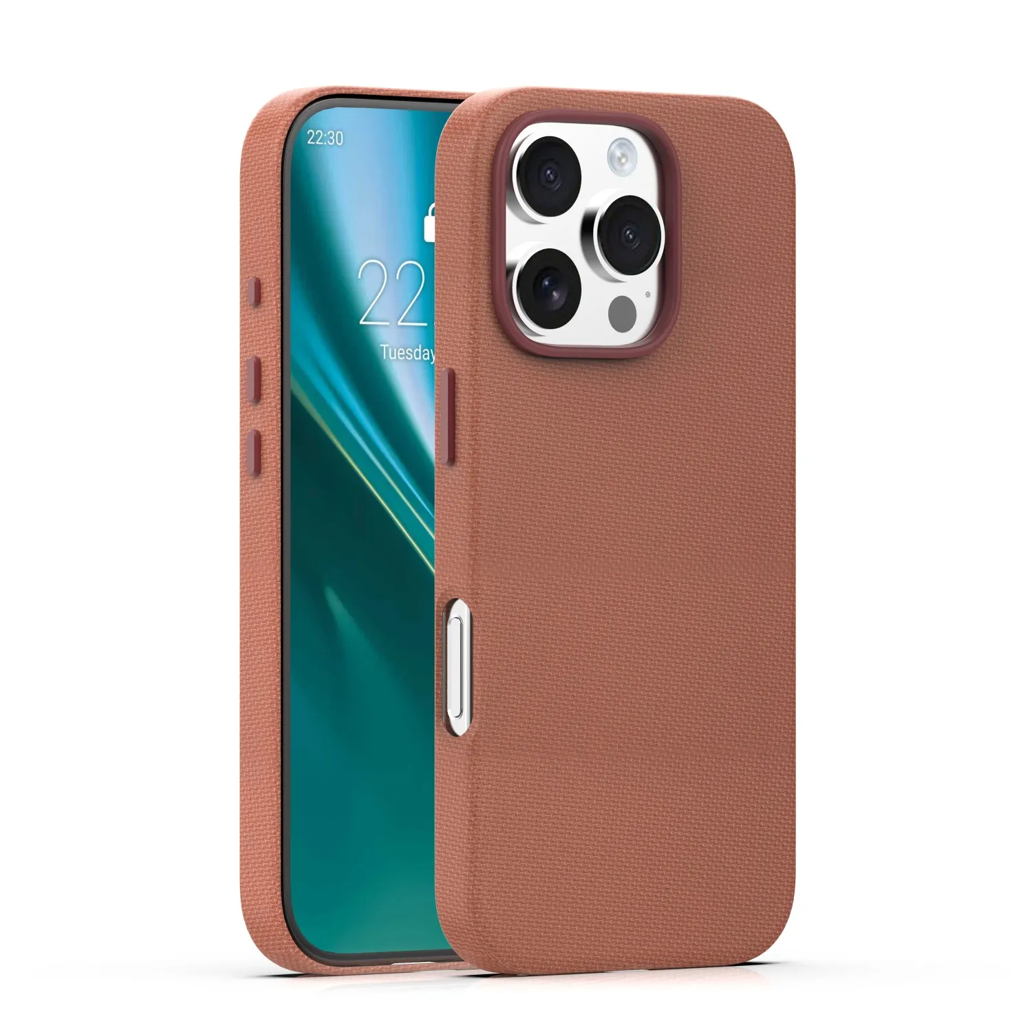 Etui Etteri Elegant Mag do iPhone 16 Pro Max Brązowy