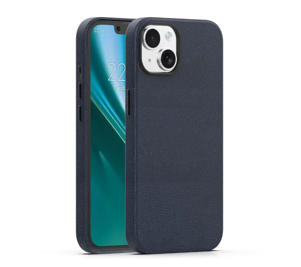 Etteri Elegant Mag do iPhone 13 Ciemnoniebieski