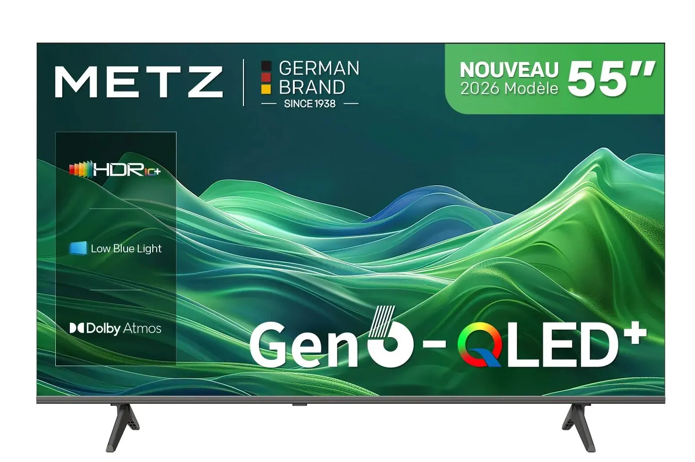 Telewizor Metz 55MQH7500Z 55" QLED 4K 120Hz HSR Google TV Dolby Vision HDMI 2.1 DVB-T2