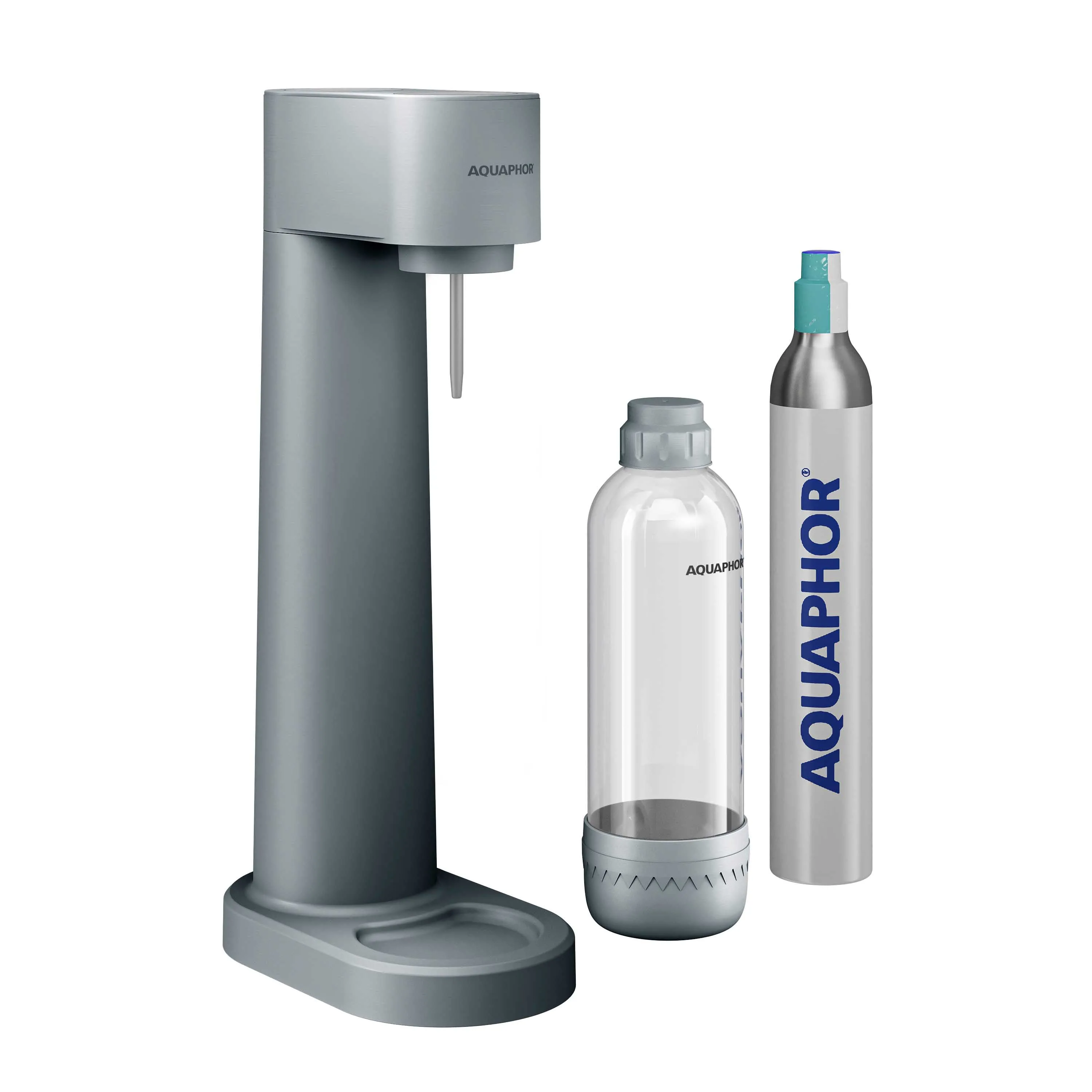 Saturator Aquaphor Primo Szary + Nabój z gazem CO2