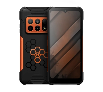 Smartfon HAMMER Construction 3 Thermal 5G 12/256GB 6,58" 120Hz 50Mpix Czarno-Pomarańczowy