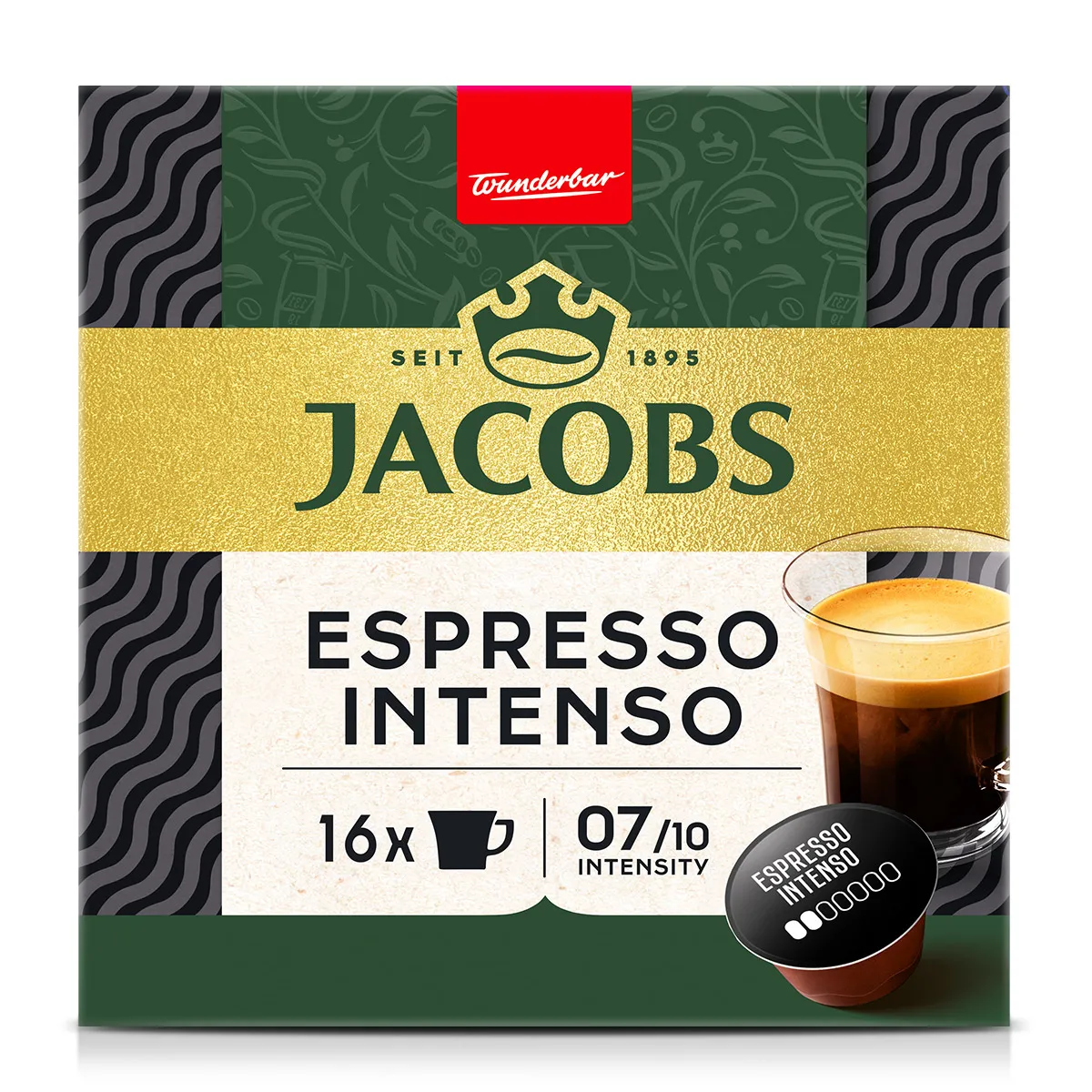 Kapsułki Jacobs Espresso Intenso 16szt.