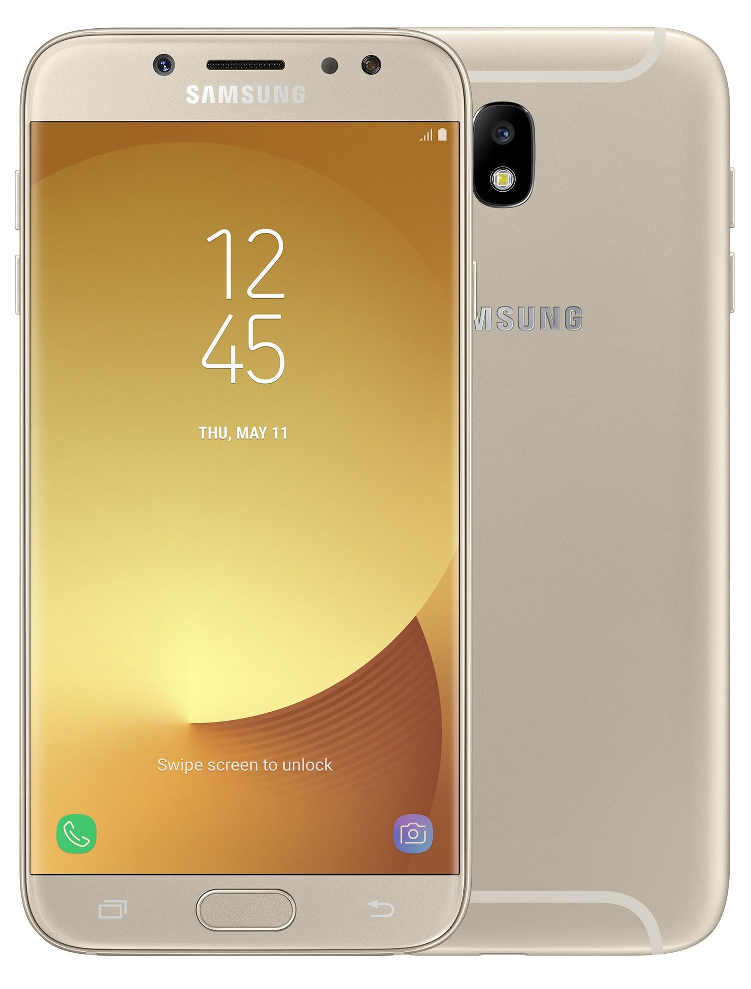 Smartfon Samsung Galaxy J7 2017 Dual Sim (złoty)
