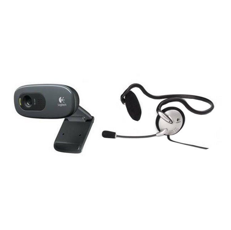 Kamera internetowa Logitech  C270 + H120