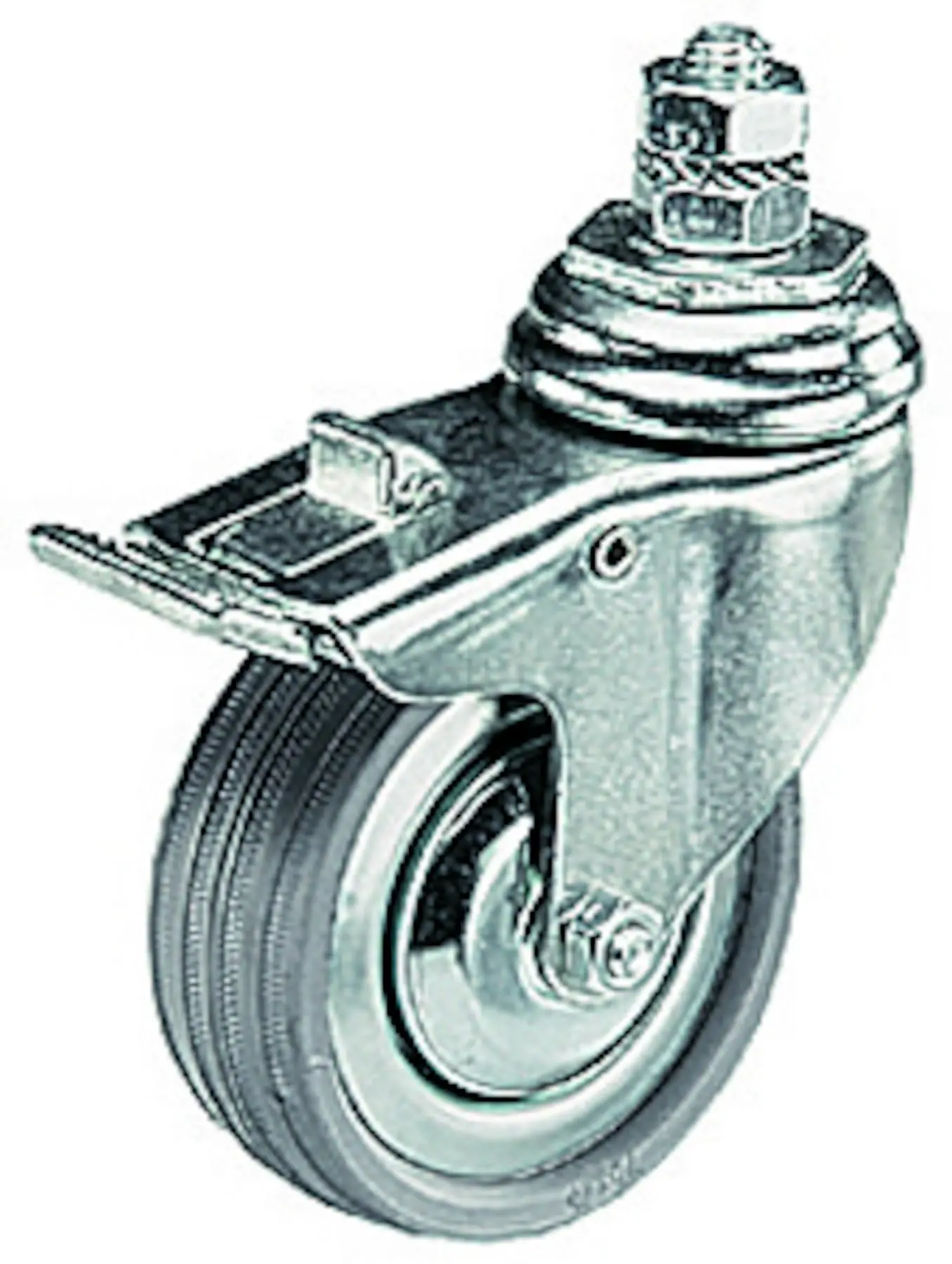 Stopki Manfrotto 104 - Kółka do statywów z hamulcem 75mm 3 szt.