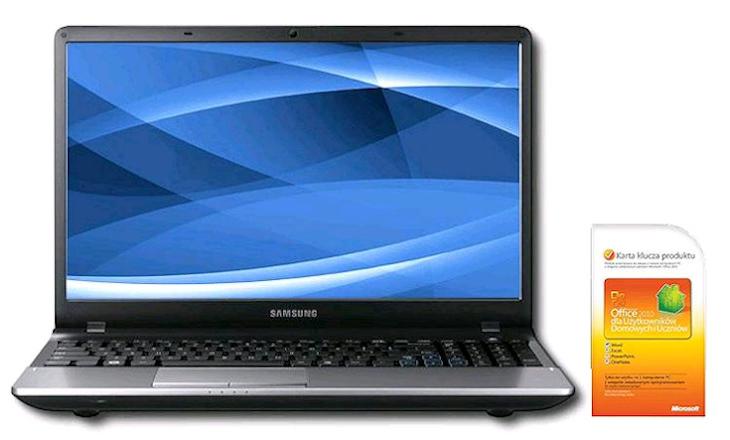 Samsung NP300E5A-S04PL Grafika Win7+ Office 2010 PL (klucz)