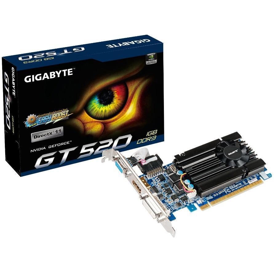 Gigabyte GeForce GT520 1024MB DDR3 64bit