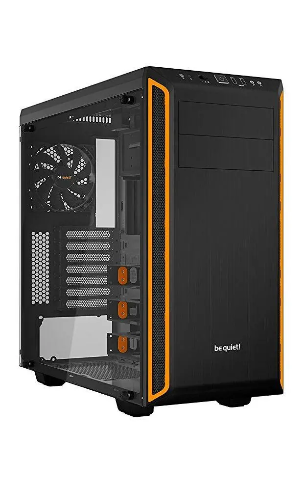 Obudowa be quiet! Pure Base 600 Window Orange Czarno-pomarańczowy