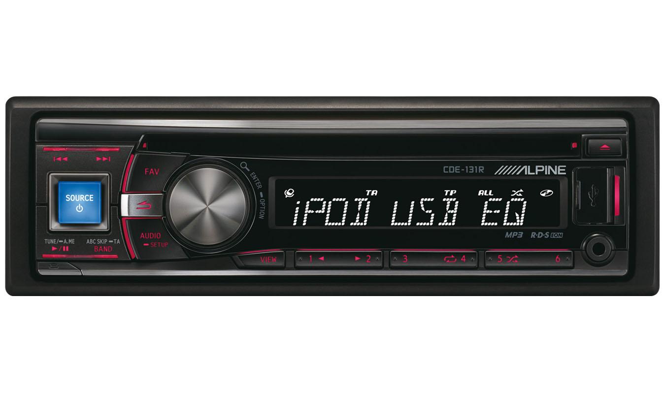 Radioodtwarzacz samochodowy Alpine CDE-131R